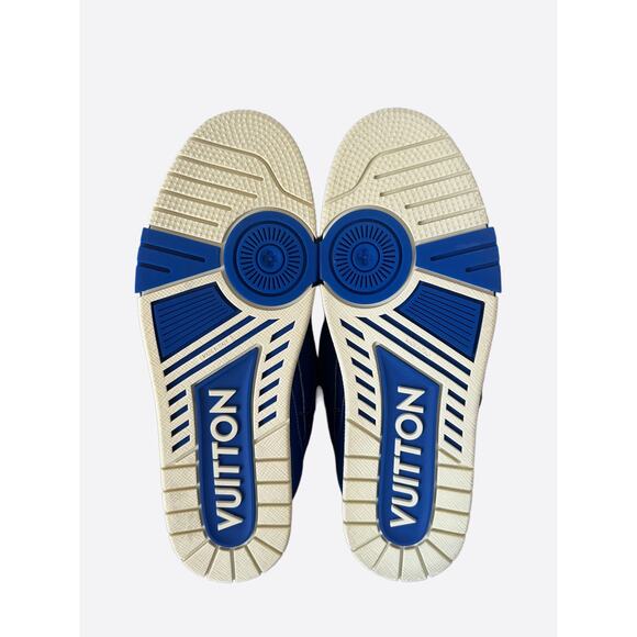 Louis Vuitton Blue Skate Trainers - Picture 6 of 8